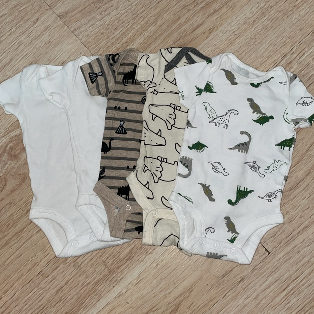 Gerber Baby Boy Organic Onesie Set